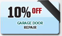 10% off garage door repair